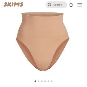 SKIMS Core Control Brief L/XL Ochre
